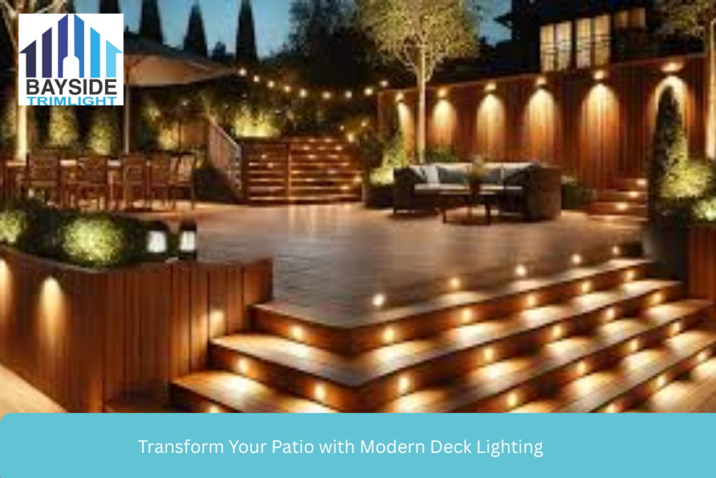 Transform Your Patio with Modern Deck Lighting