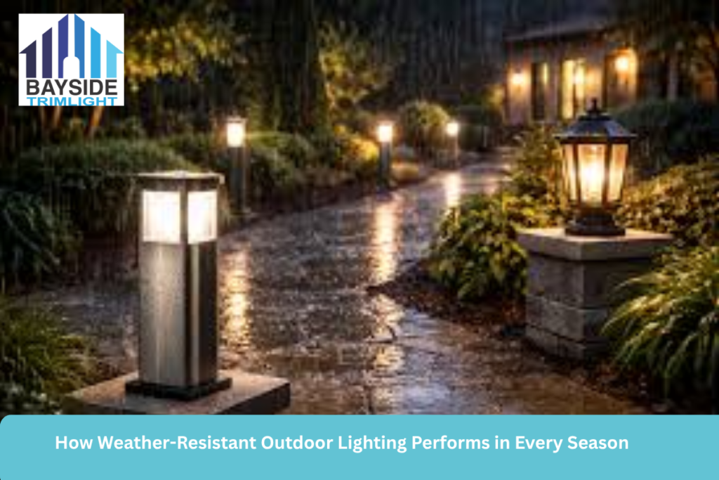 How Weather-Resistant Outdoor Lighting Performs in Every Season